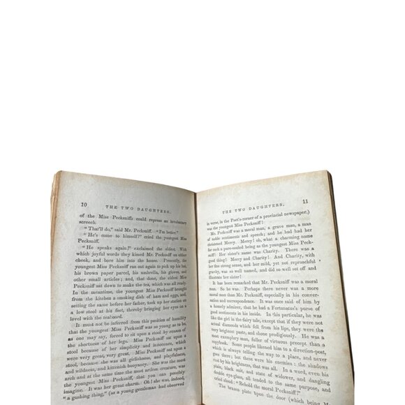 Charles Dickens Little Folks Two Daughters From The Martin Chuzzlewit Illus 1866 - Picture 8 of 14